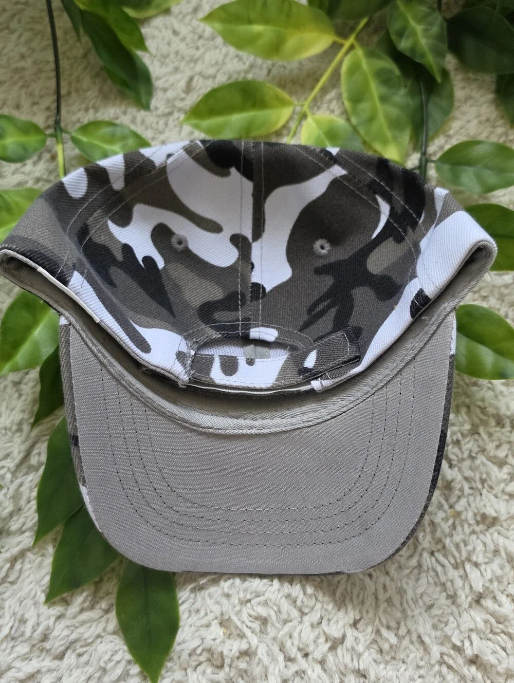 Toddler Boy/Youth Grey Camo Hat